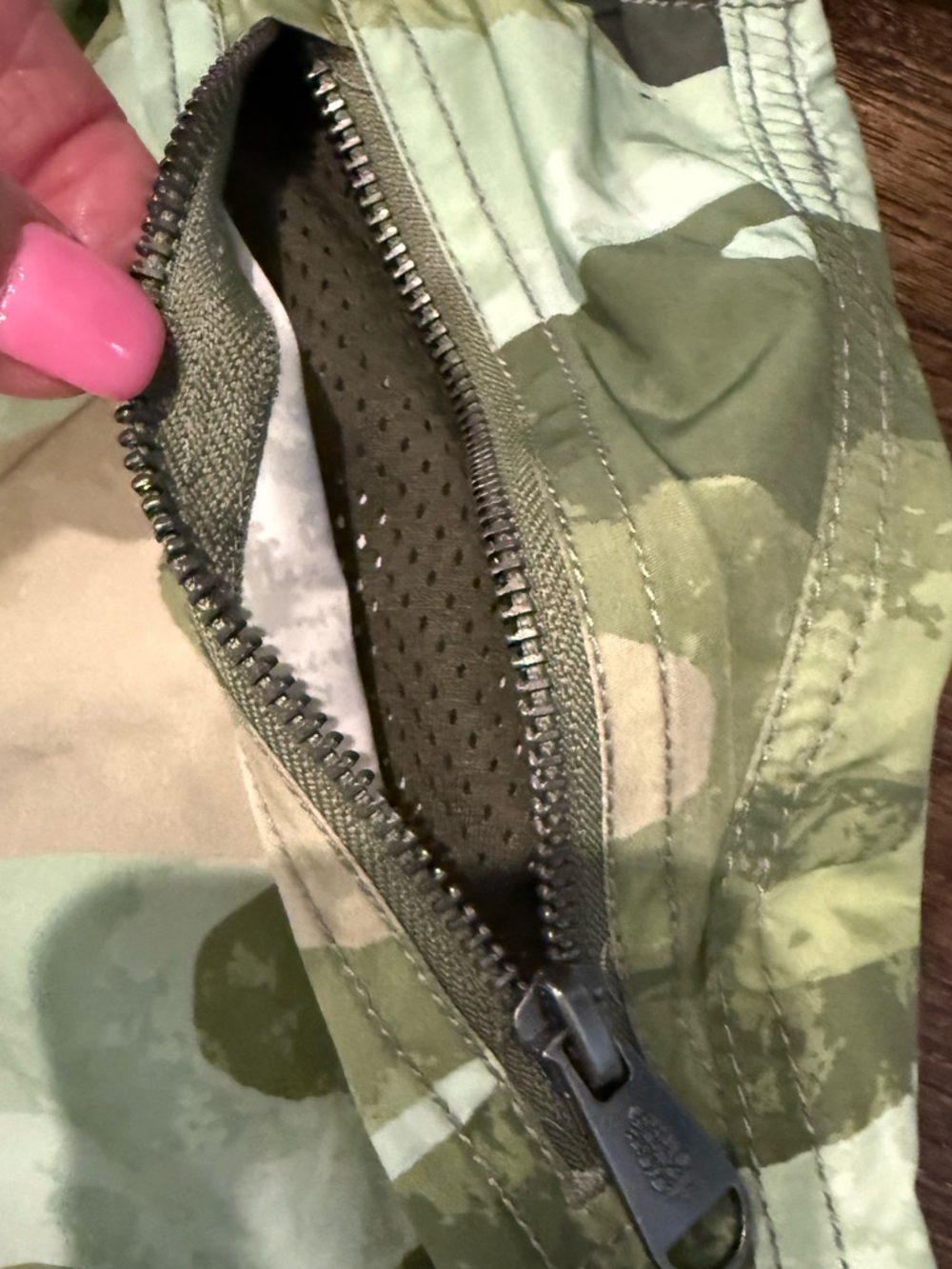 FP Movement by Free People Olive Green Camo Stadium Pants - Picture 7 of 12